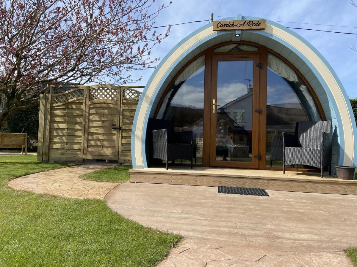 Benone Getaways- 'carrick-a-rede' Luxury Glamping Pod- With Hot Tub