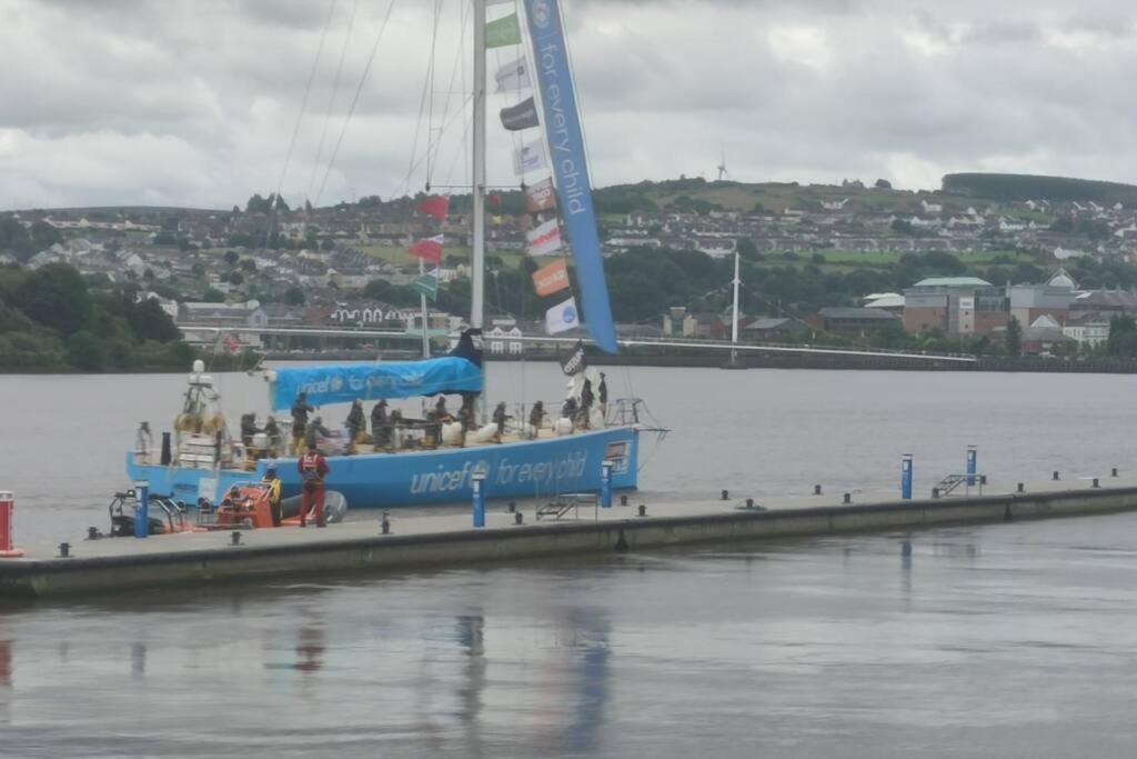 Penthouse On The River Foyle. Foyleview Apartment