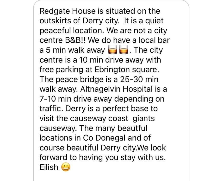 Bed & Breakfast Redgate House 3*
